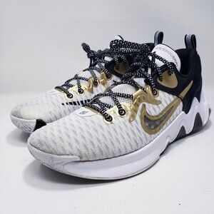 Nike Giannis Immortality 2 Mens Basketball Shoes White/Gold/Black Size 12
